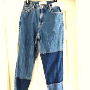 - Hollister NWT  color block denim size 30
